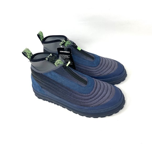 💖MEGA SALE💖Converse Pro Leather X2 Trek Blue Black High Top Mens 171841C - Picture 3 of 10
